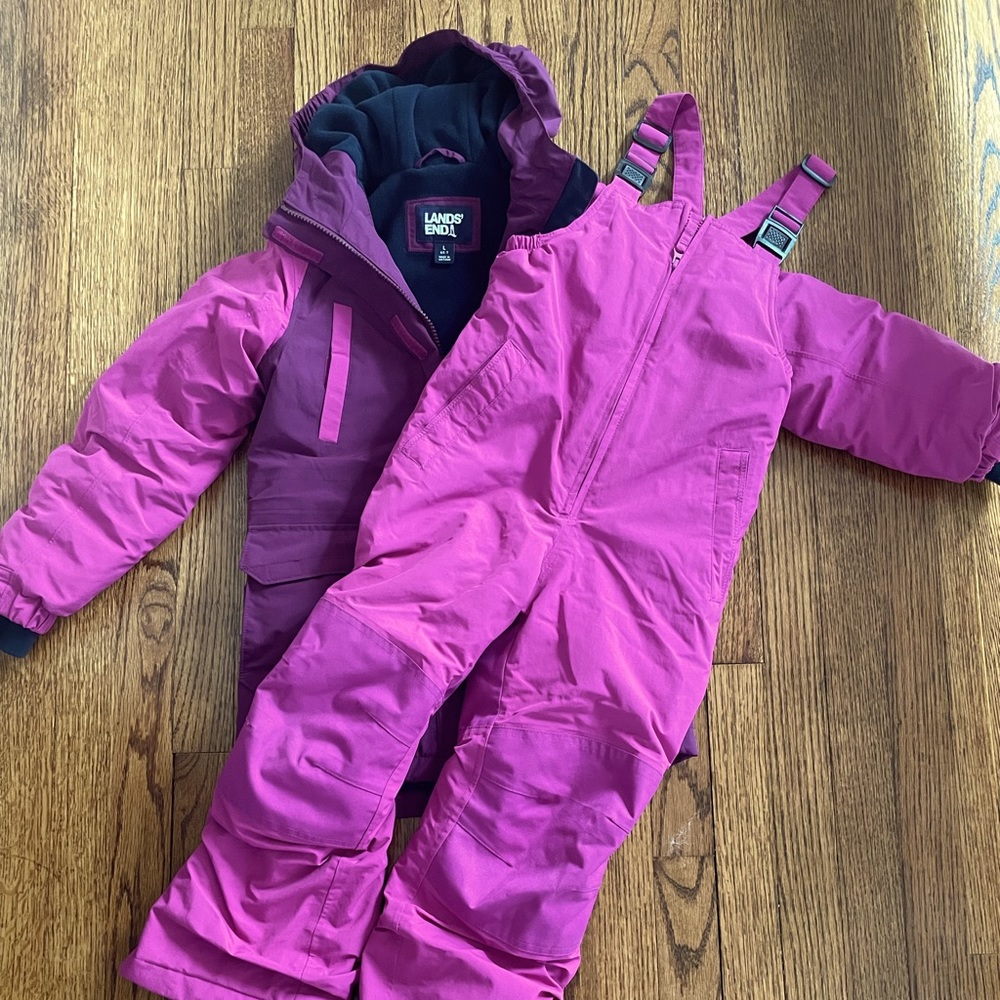 Girls Lands End snow suit